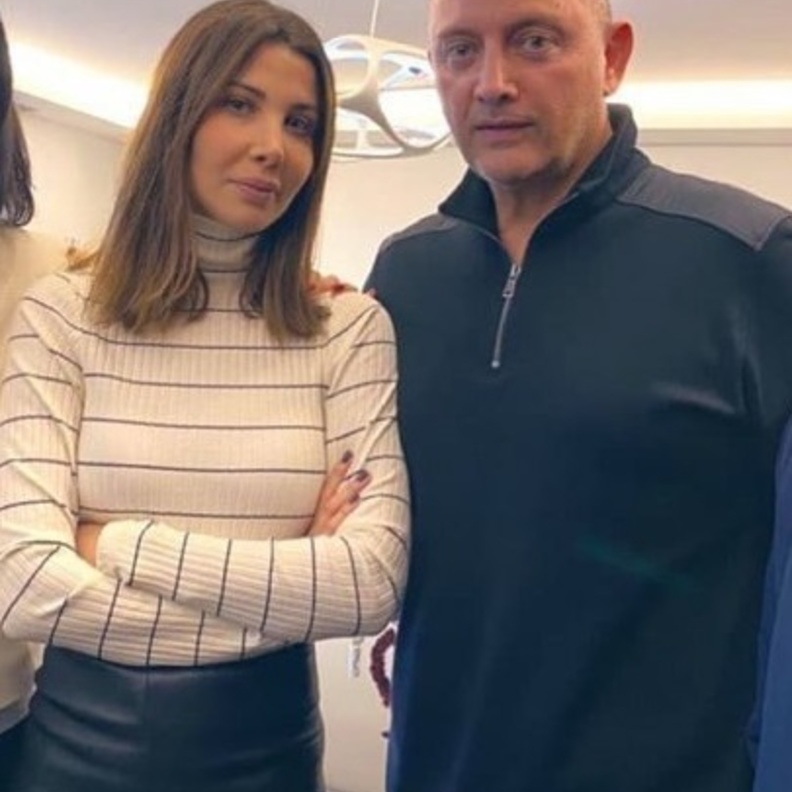 نانسي عجرم وزوجها 