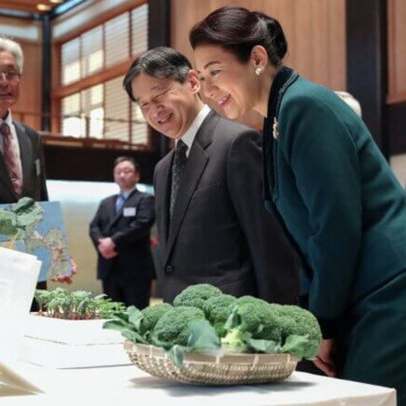 إمبراطور وإمبراطورة اليابان في مهرجان الزراعة وصيد الأسماك