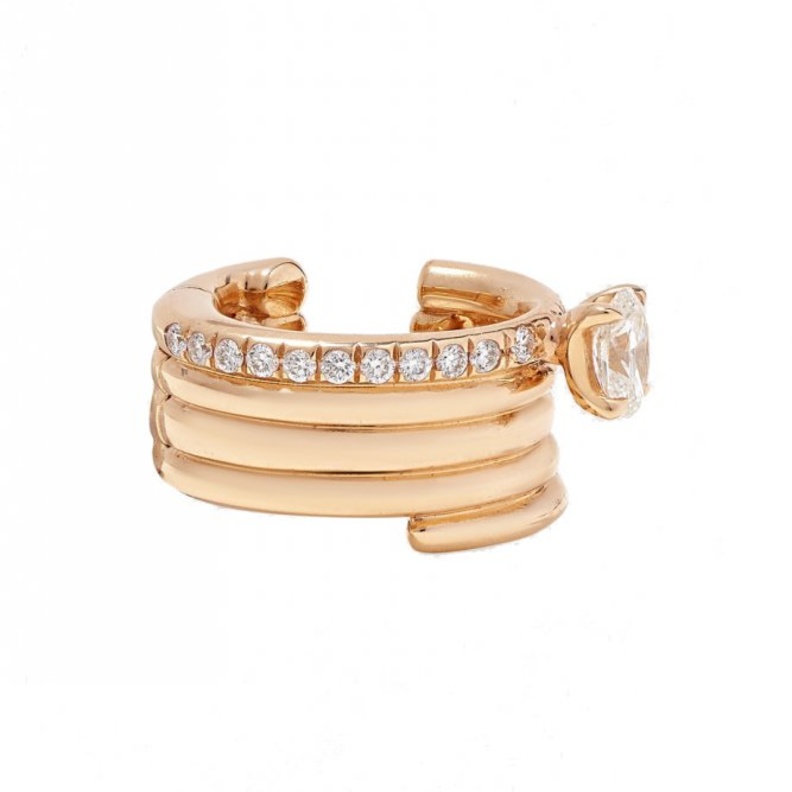  أقراط ذهب ناعمة