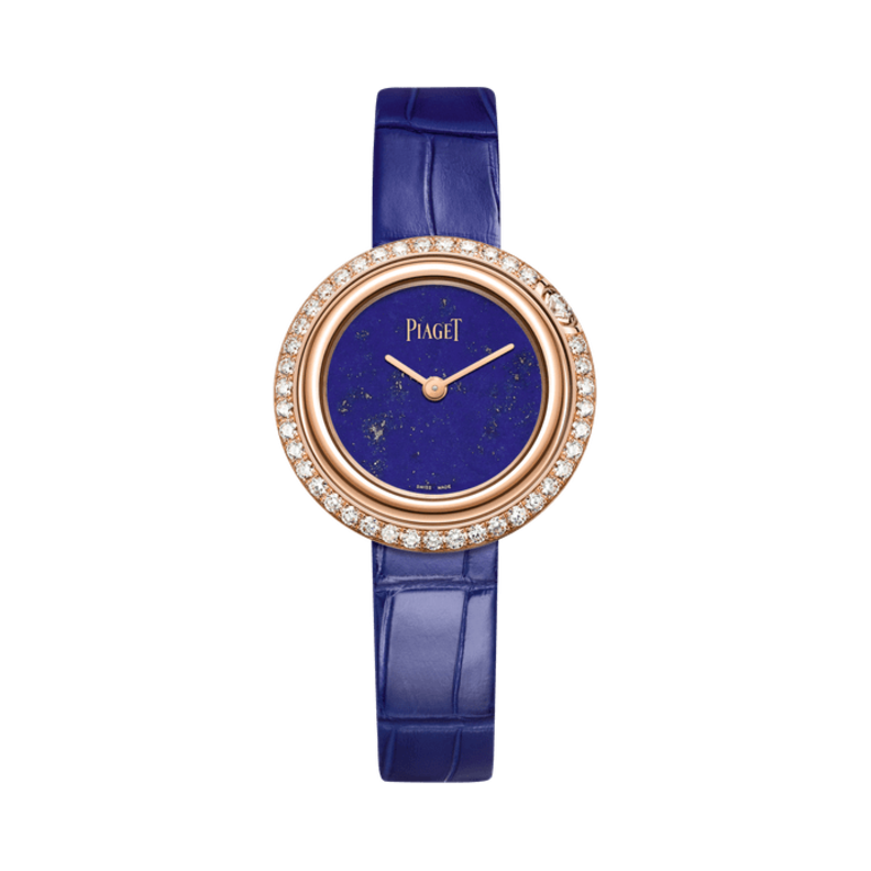 ساعات نسائية بدرجات الأزرق الداكن