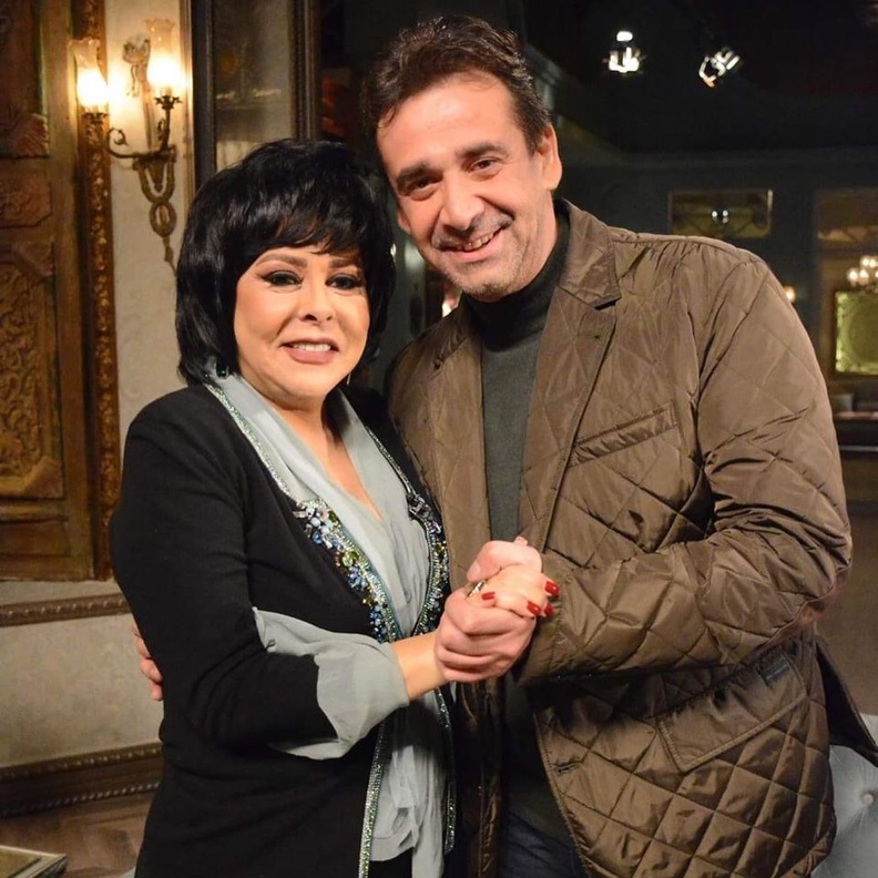 كريم عبد العزيز واسعاد يونس