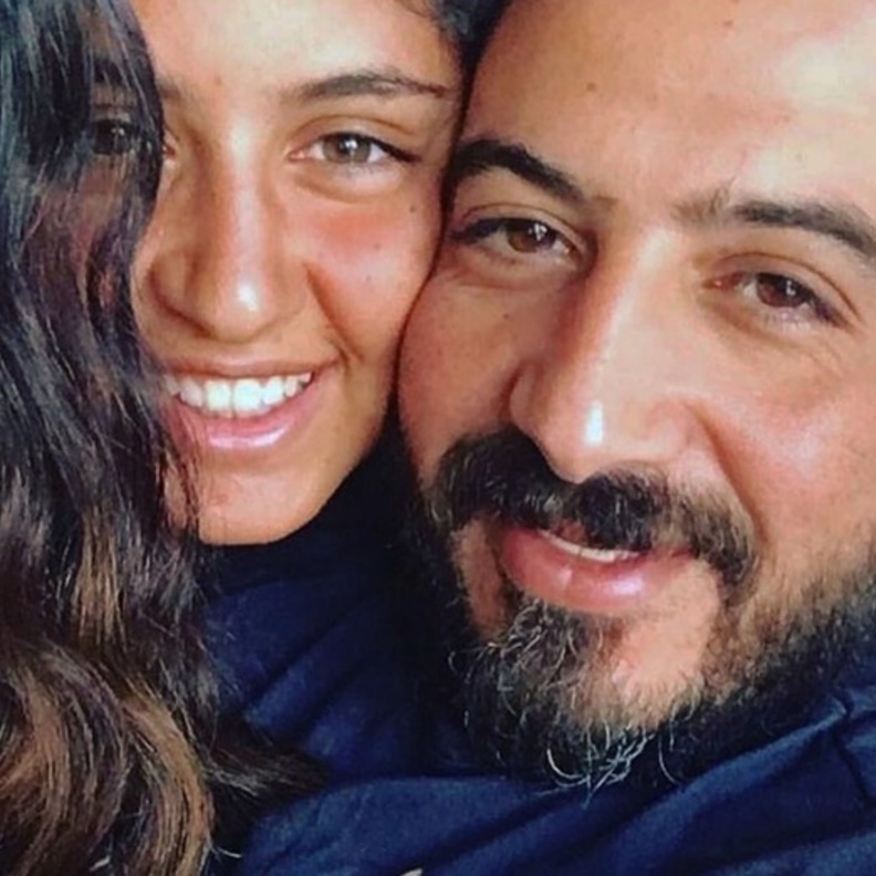 مجدي الهواري يحتفل بعيد ميلاد ابنته