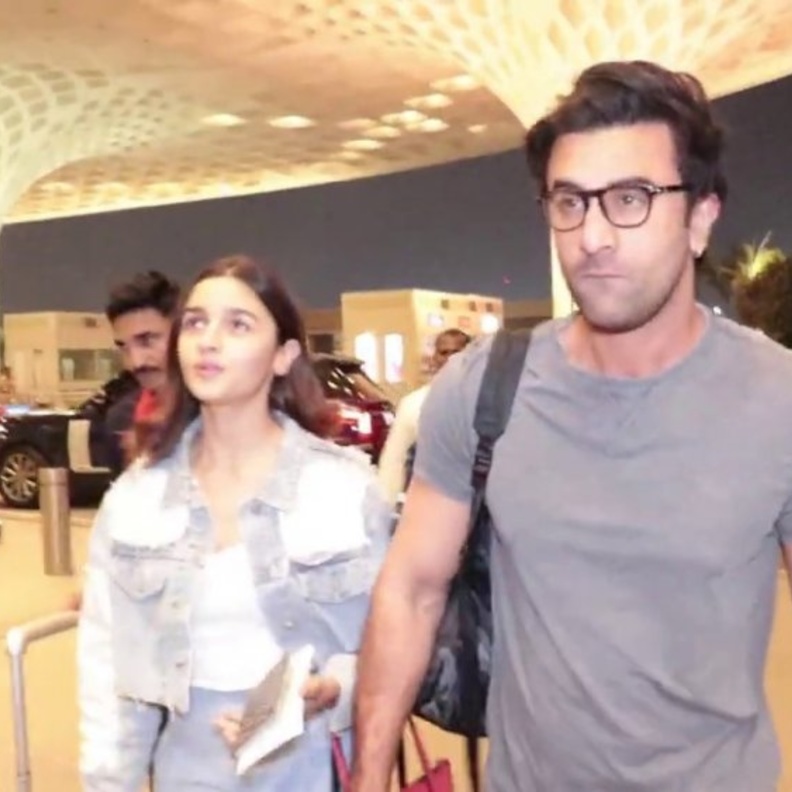 عليا ورانبير يتوجهان إلى المستشفى لرؤية ريشي كابور