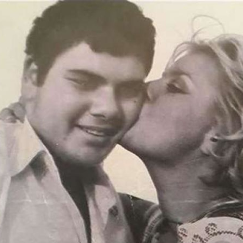 نادية لطفي وابنها الوحيد