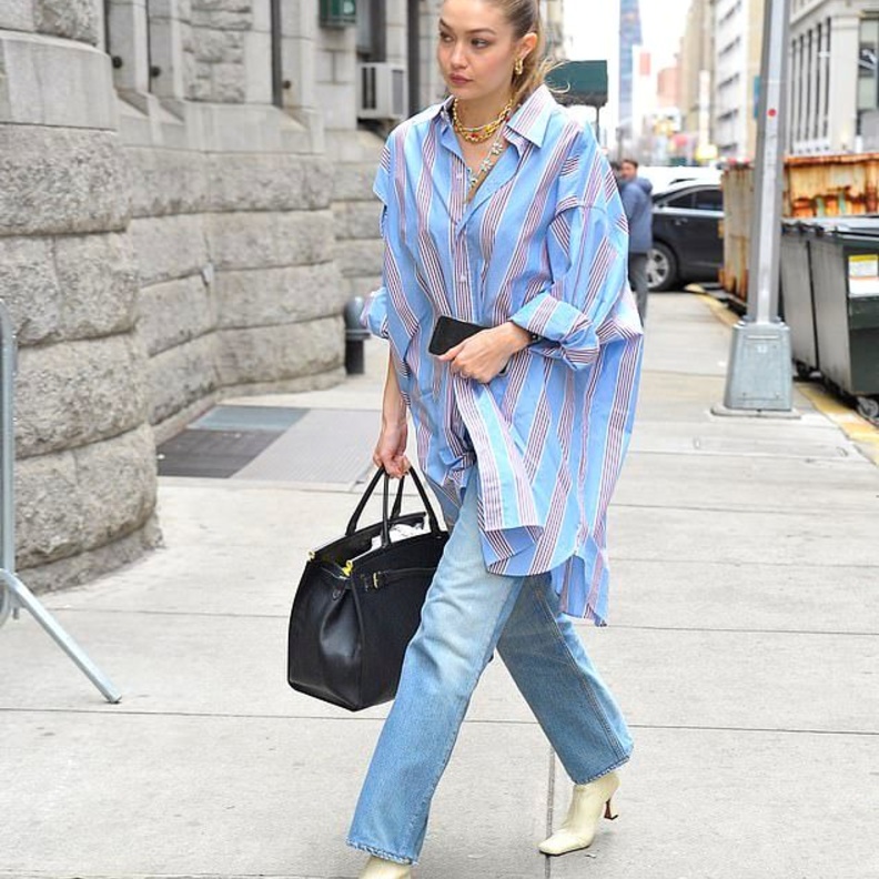 اطلالة عصرية بصيحة الـOversized