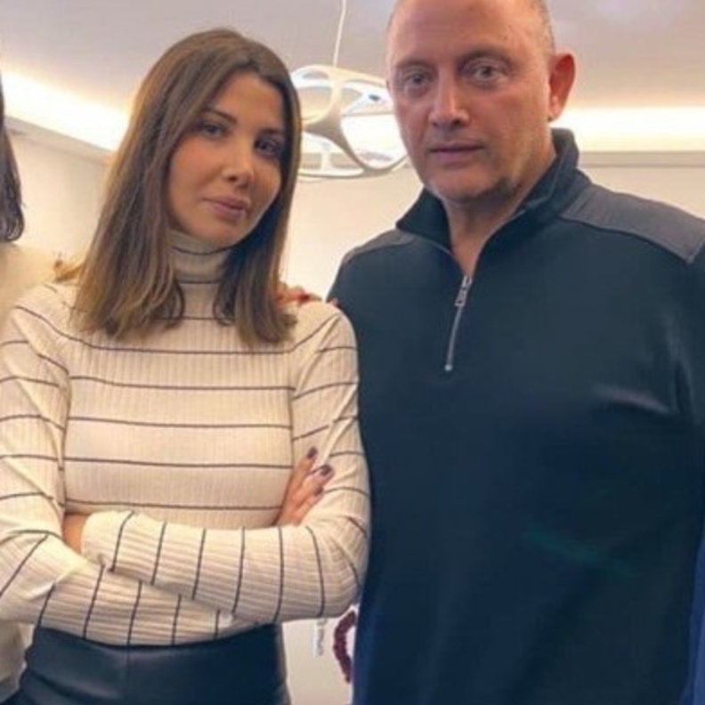 نانسي عجرم وزوجها 