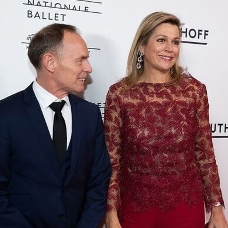 الملكة ماكسيما في العرض العالمي لباليه Frida