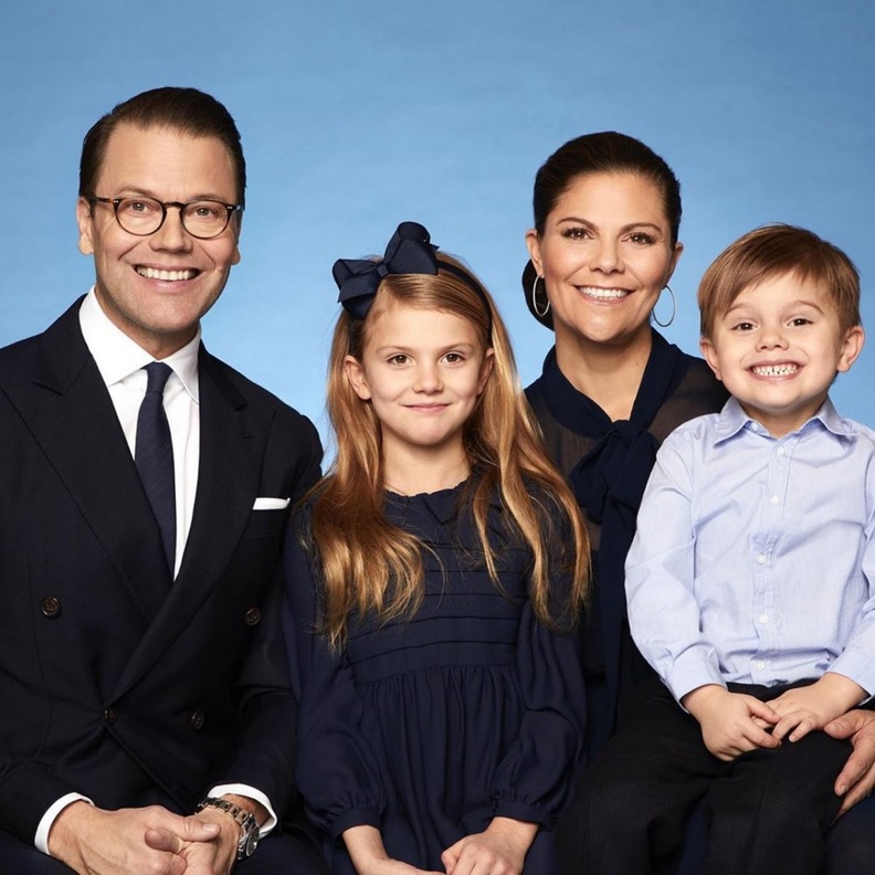 الأميرة فيكتوريا وعائلتها