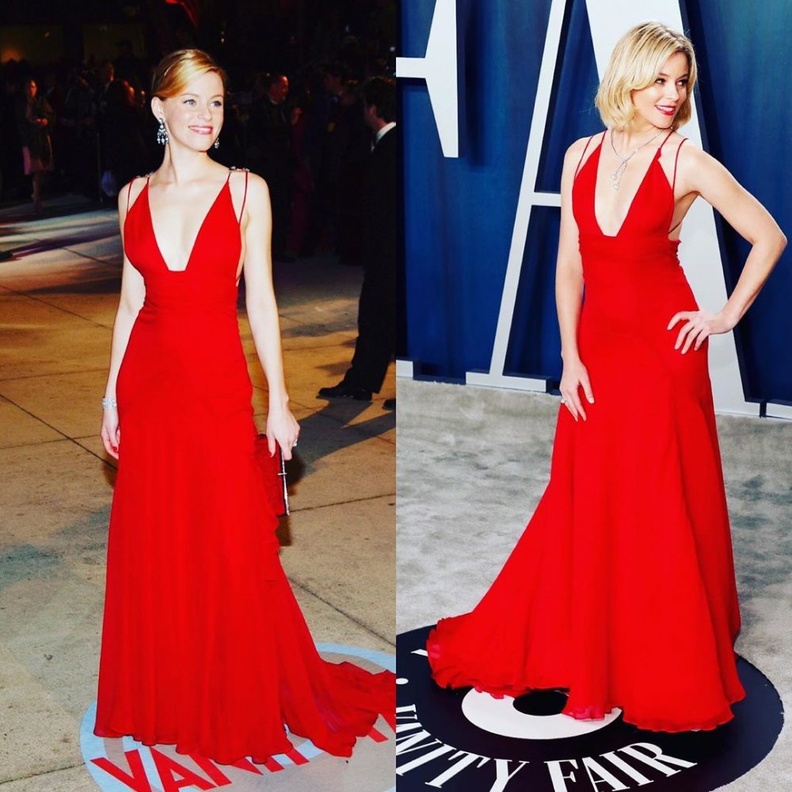 Elizabeth Banks بنفس الفستان في نفس المناسبة قبل 14 عام