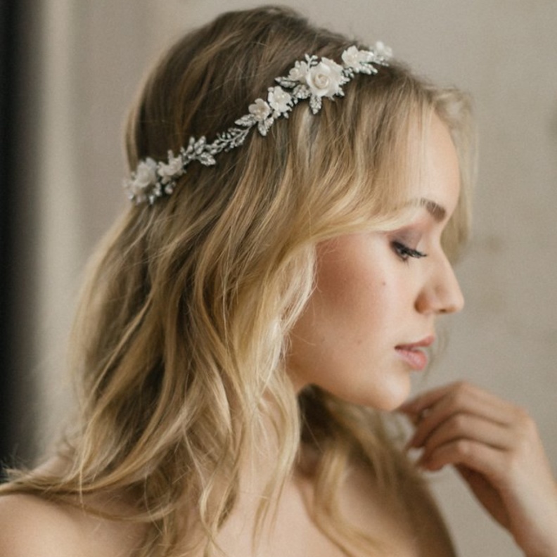 تسريحة شعر طويل لعروس 2020