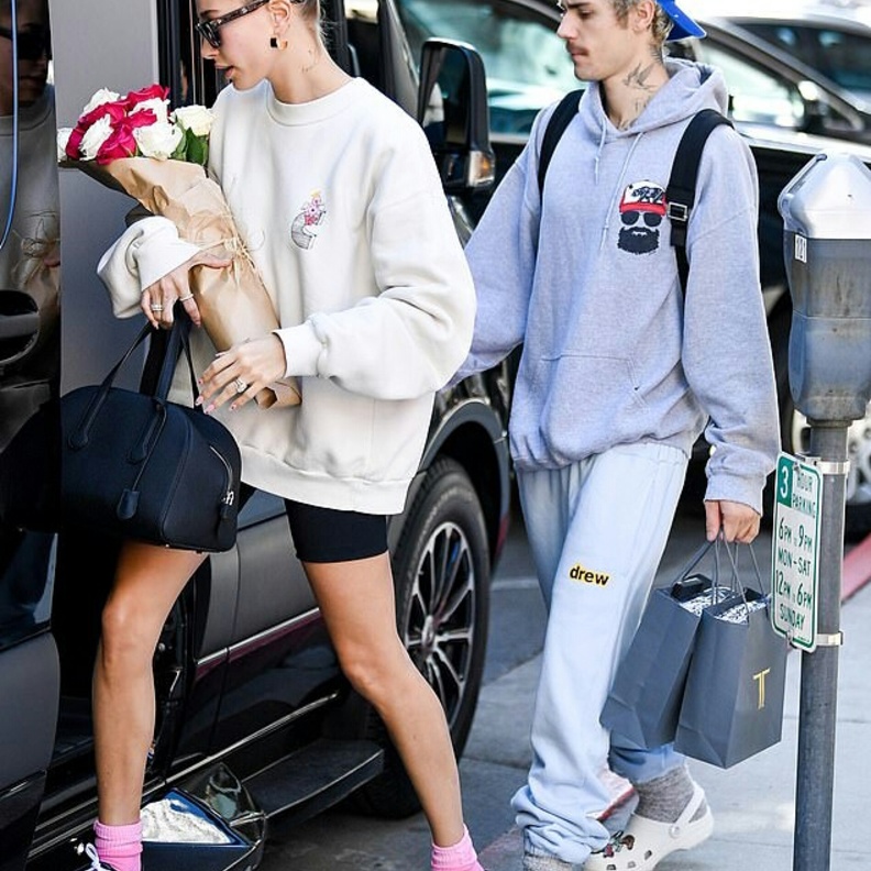 جاستن بيبر و هايلي بالدوين 