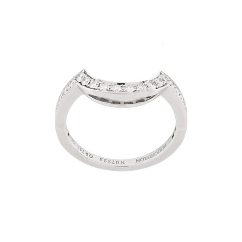 موديلات خواتم ذهب ابيض والماس