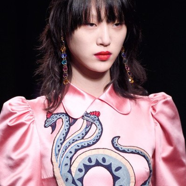 تسريحات شعر من اسبوع ميلانو للموضة