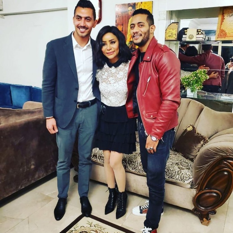 حفل خطوبة شقيقة محمد رمضان 