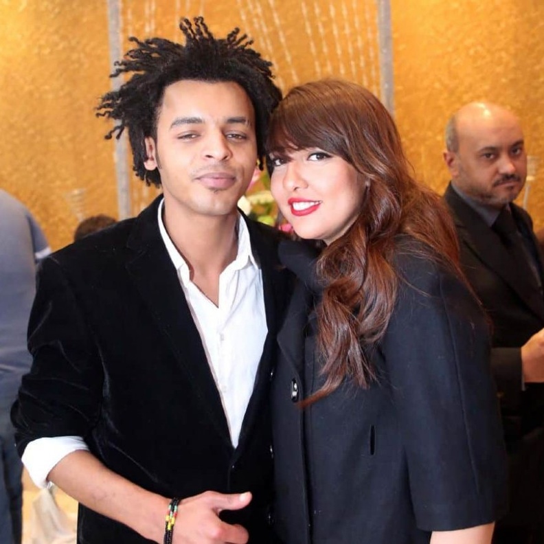 مي كساب وزوجها