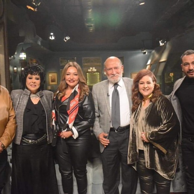 نجوم مسلسل "حديث الصباح والمساء"