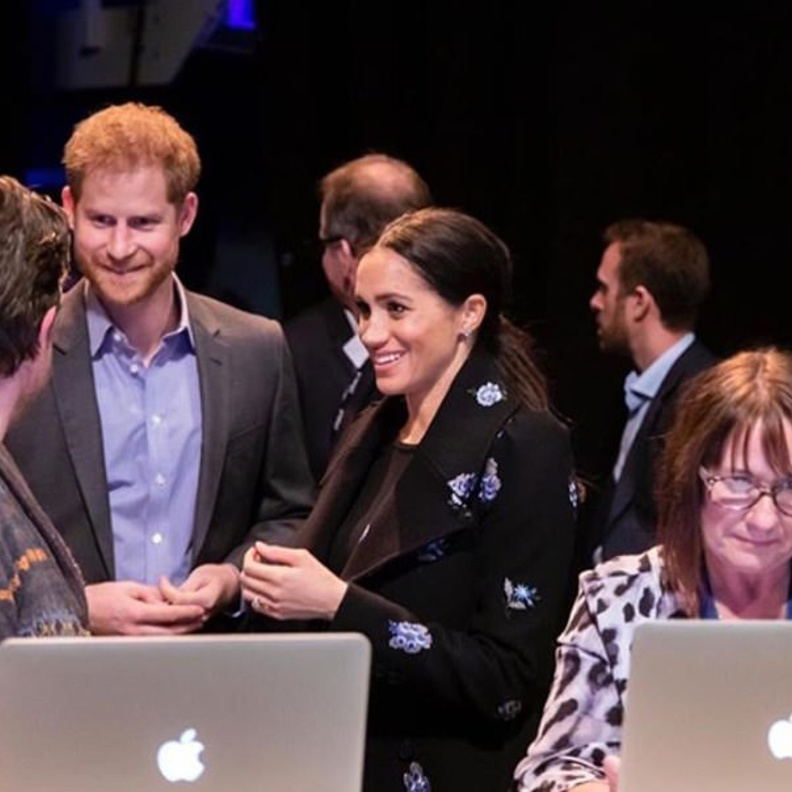 الامير هاري وميغان ميركل