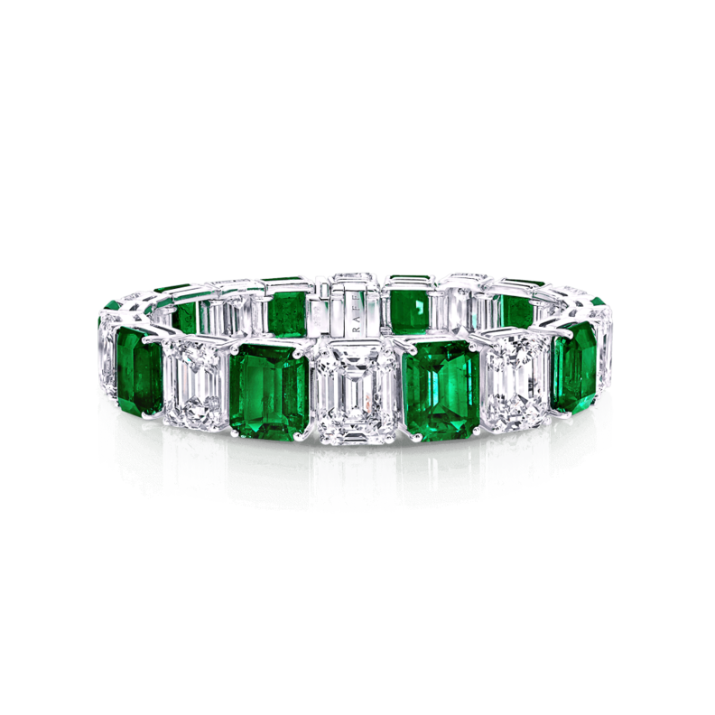 أجمل مجوهرات الزمرد