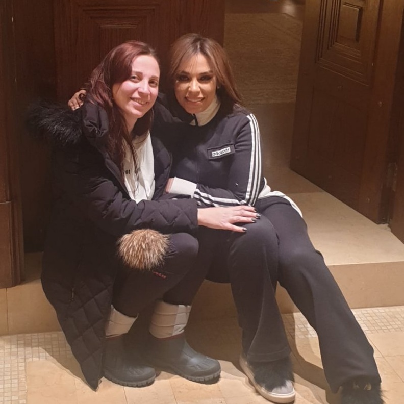 مروة ناجي في كواليس الكليب