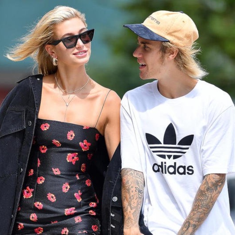 جاستن بيبر و هايلي بالدوين 