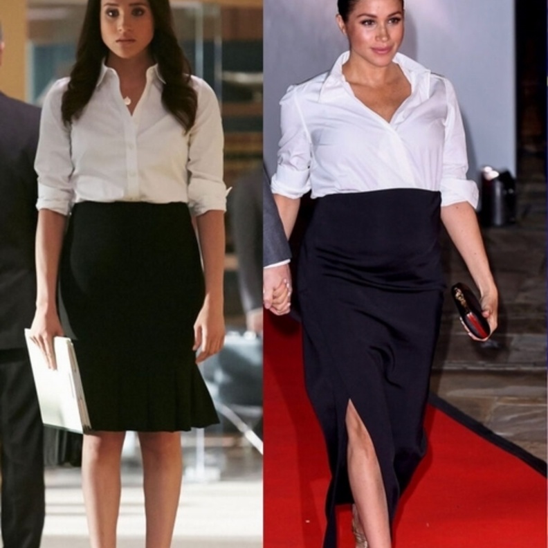 القميص الفستان من الصيحات التي تعشقها ميغان ماركل