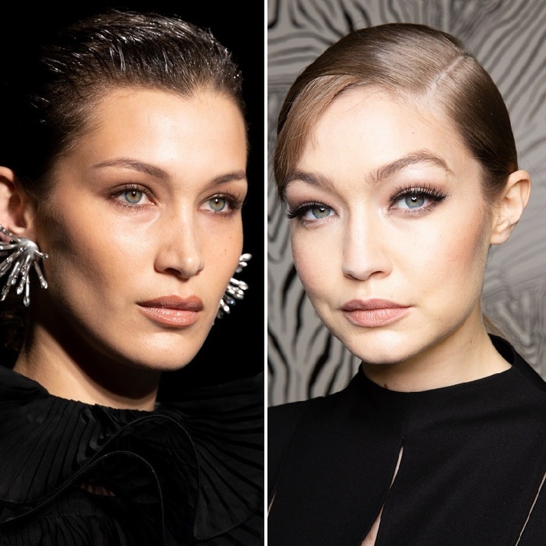  اجمل اطلالات جيجي وبيلا حديد في عروض الموضة لشتاء 2021