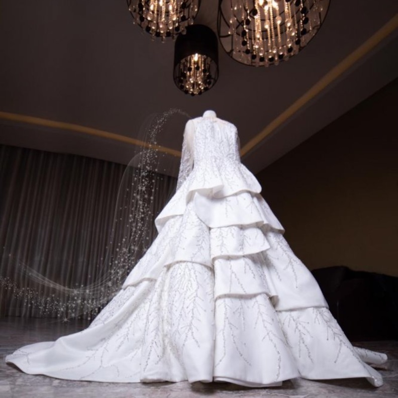 تصوير بدلة عروس من المصورة جواهر بنت حسن