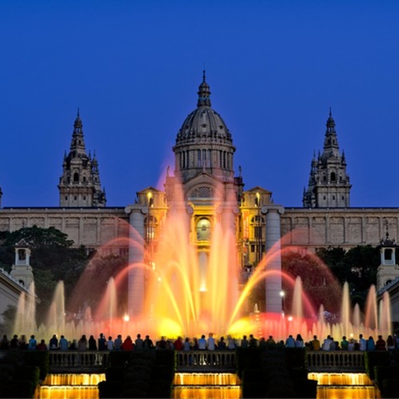 اطلالة عامة لبرشلونة