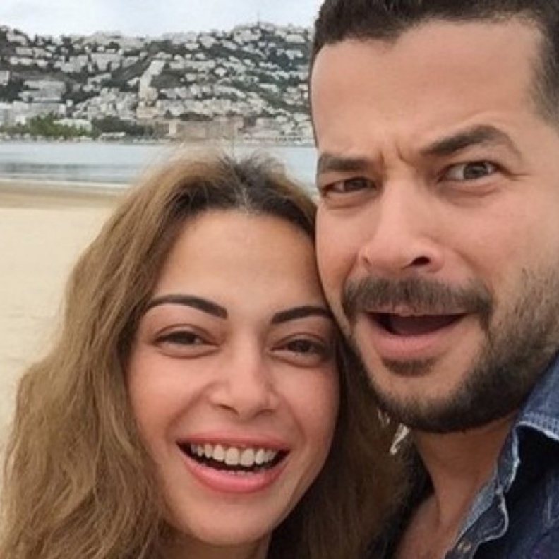 داليا مصطفى وشريف سلامة