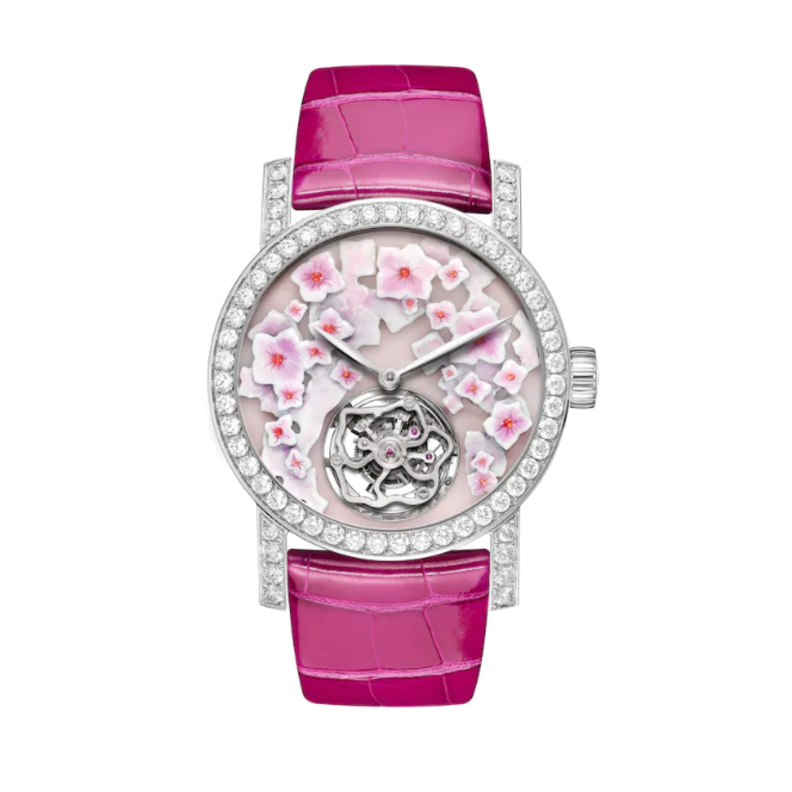 ساعات نسائية فخمة بأشكال الزهور
