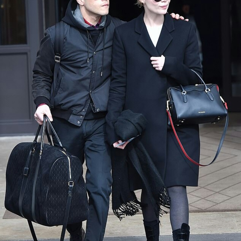 رامى مالك و لوسى 