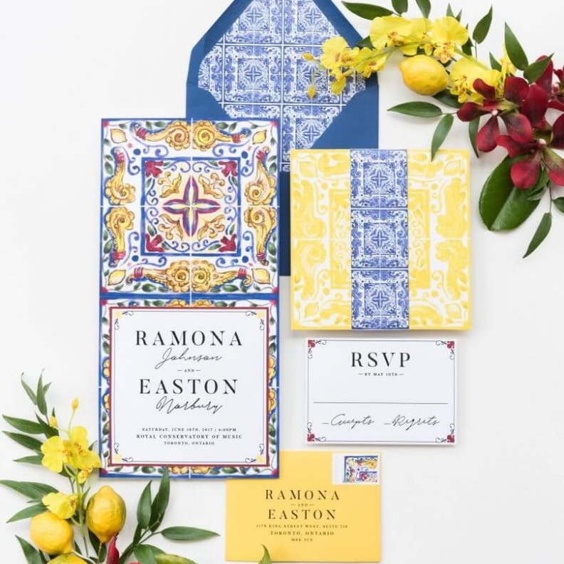 كروت زفاف فخمة وغير تقليدية 2020