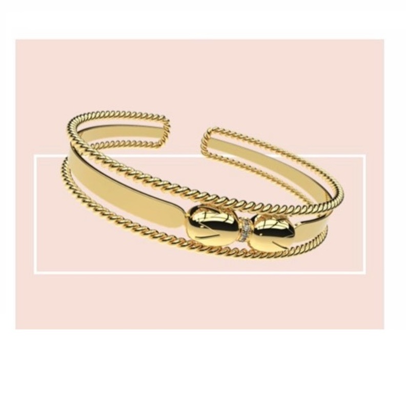  اساور ذهب من Dalal Jewelry