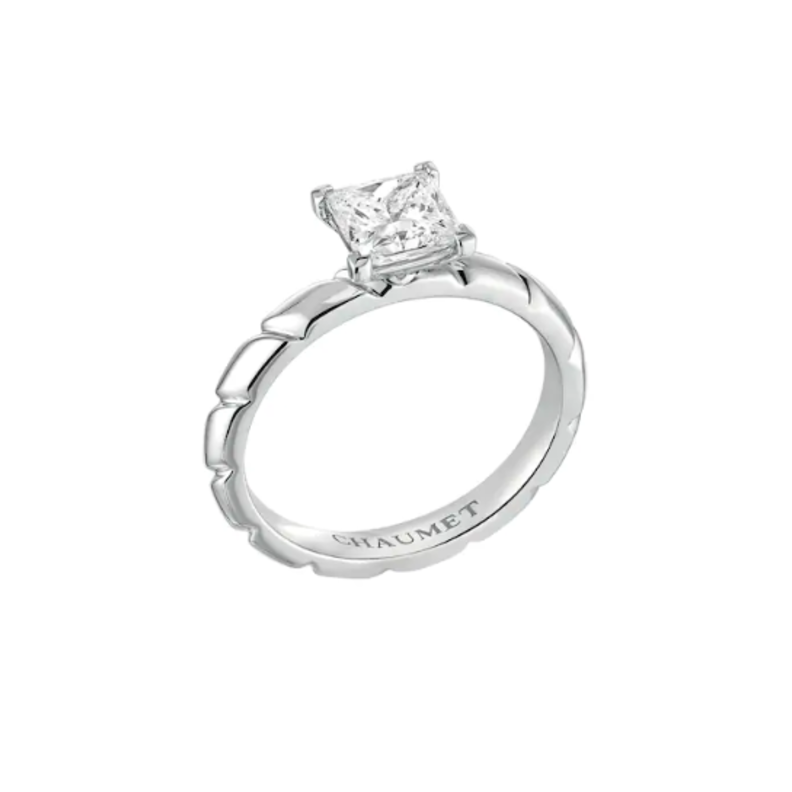 خاتم خطوبة بقصة Princess Cut