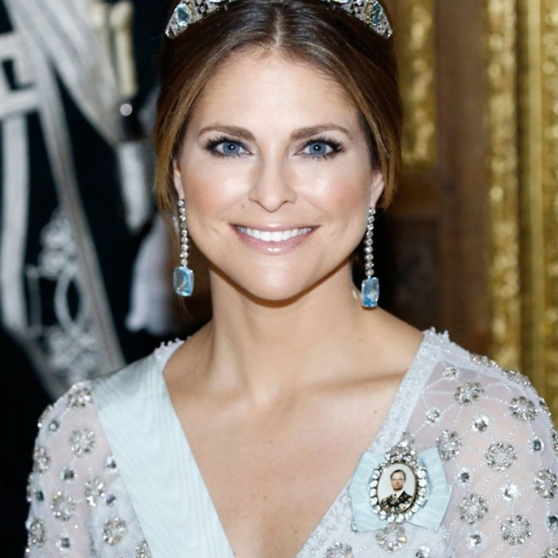 تاج  Sweden's Aquamarine Kokoshnik Tiara