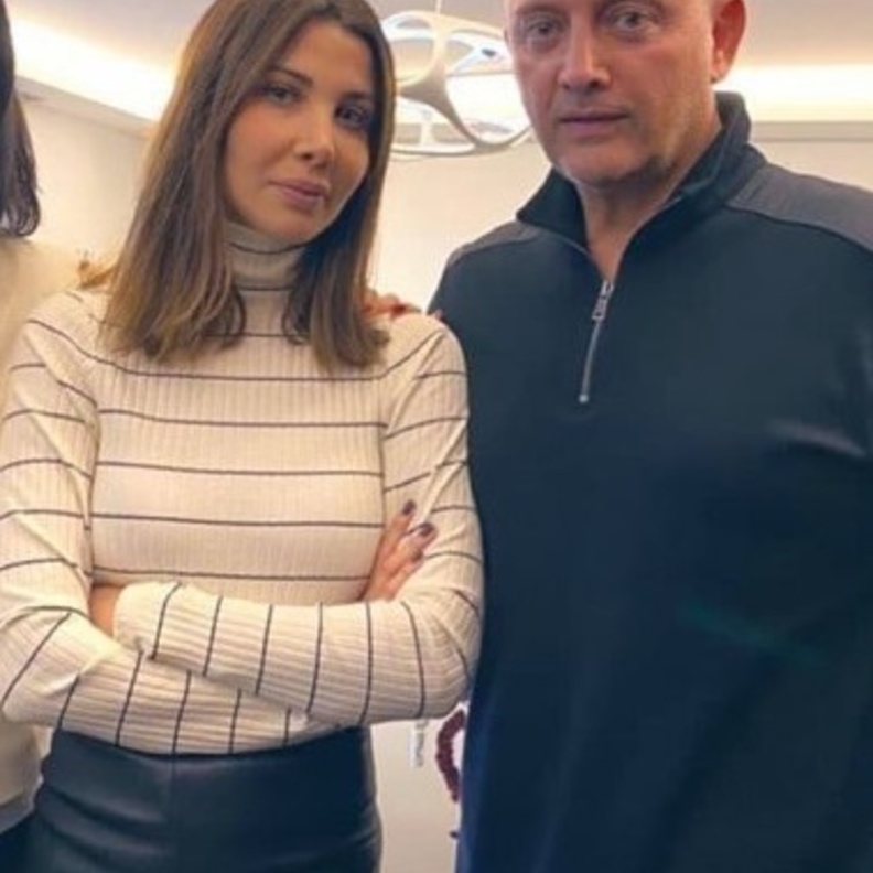 نانسي عجرم وزوجها 