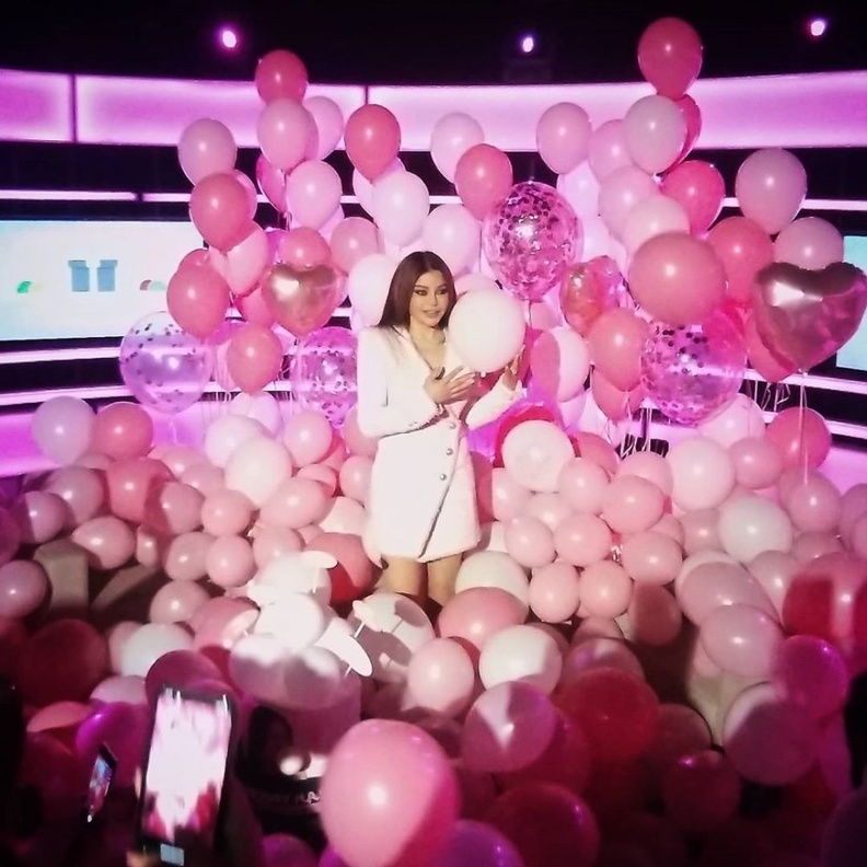 احتفال عيد ميلاد هيفاء وهبي