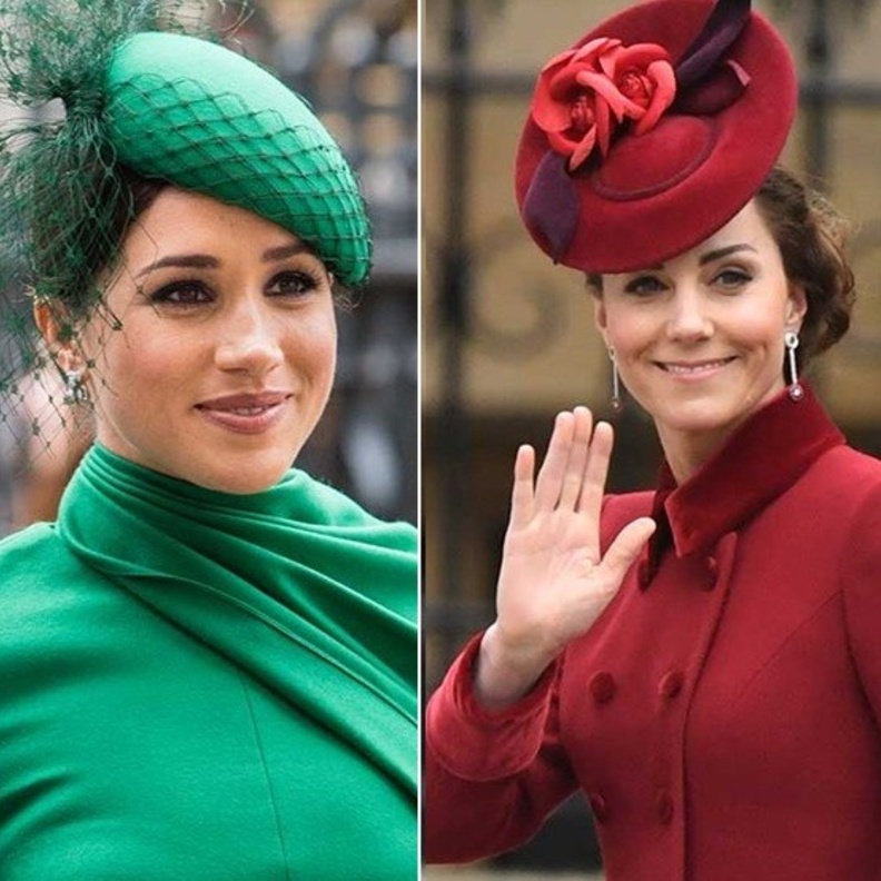 منافسة جمالية بين كيت ميدلتون وميغان ماركل