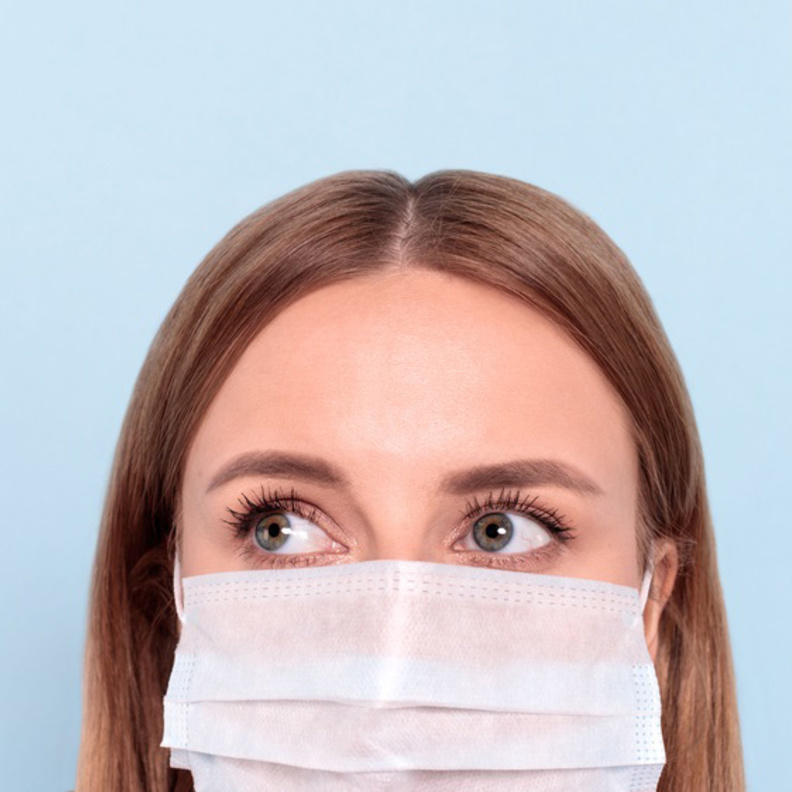 الحالات التي توجب لبس الكمامة