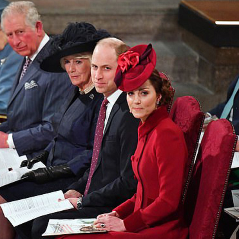 الأمير وليام وكيت ميدلتون في يوم الكومنولث