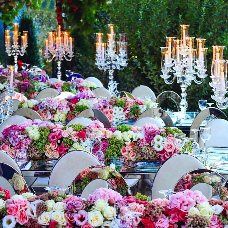 افكار مبتكرة لحفلات الزفاف في الطبيعة