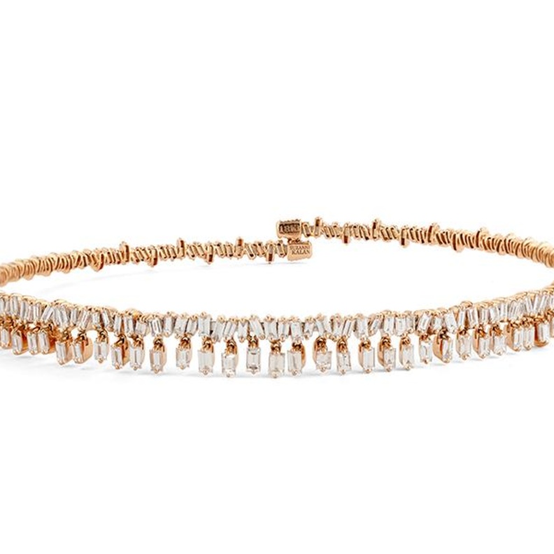 موضة عقود الماس Choker 