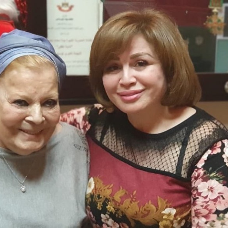 الهام شاهين ونادية لطفي