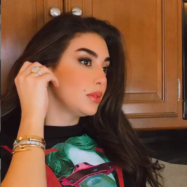 خاتم خطوبة ياسمين صبري