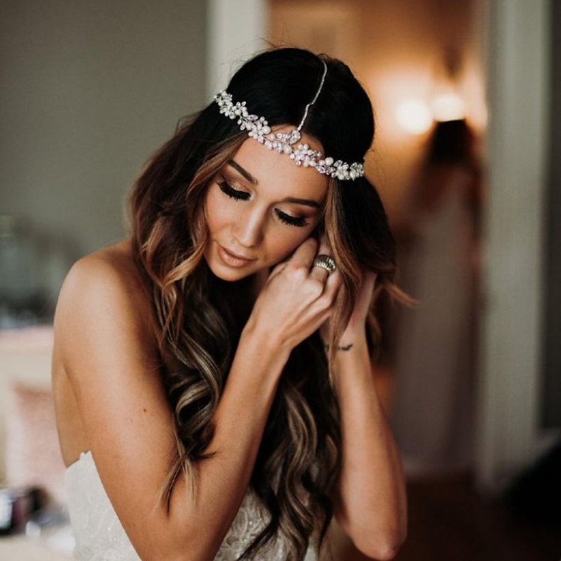 أجمل اكسسوار شعر للعروس من انستقرام 2020