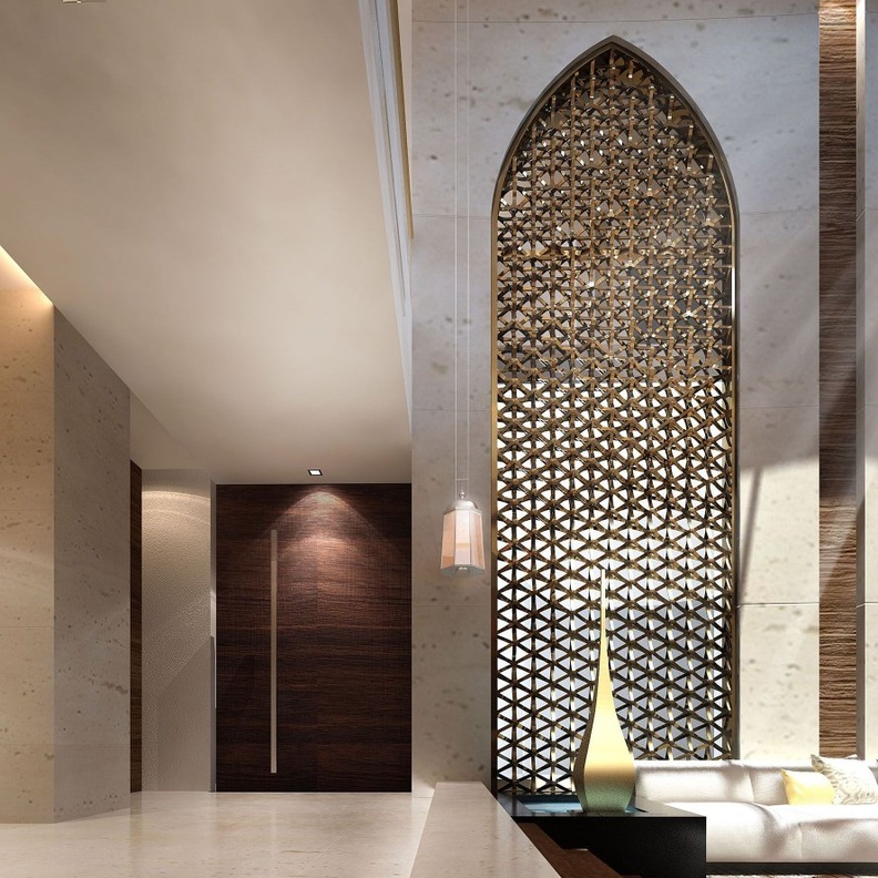  ديكور منزل رائع بأسلوب شرقي فخم