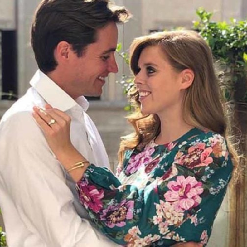 الفأل السئ يحاصر حفل زفاف الأميرة بياتريس للمرة الثالثة