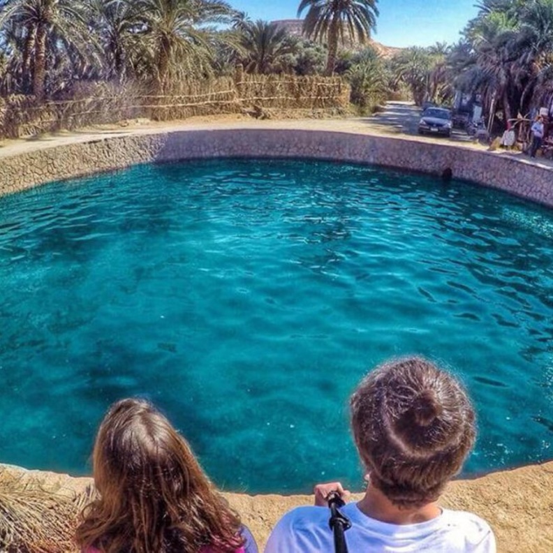 انشطة سياحية في سيوة اذهب في رحلة إلى حمامات كيلوبترا Cleopatra's Pool