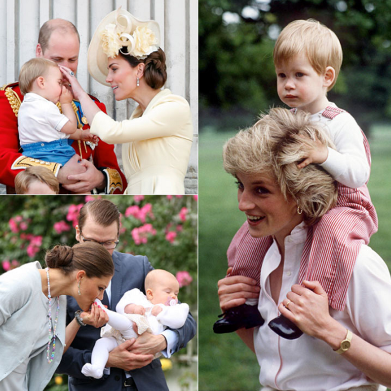 مواقف كسرن فيها أمهات العائلات الملكية البروتوكول من أجل أبنائهن