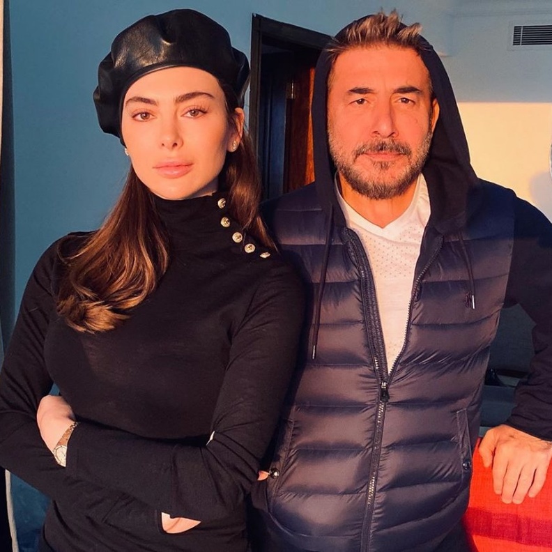 ستيفاني صليبا وعابد الفهد